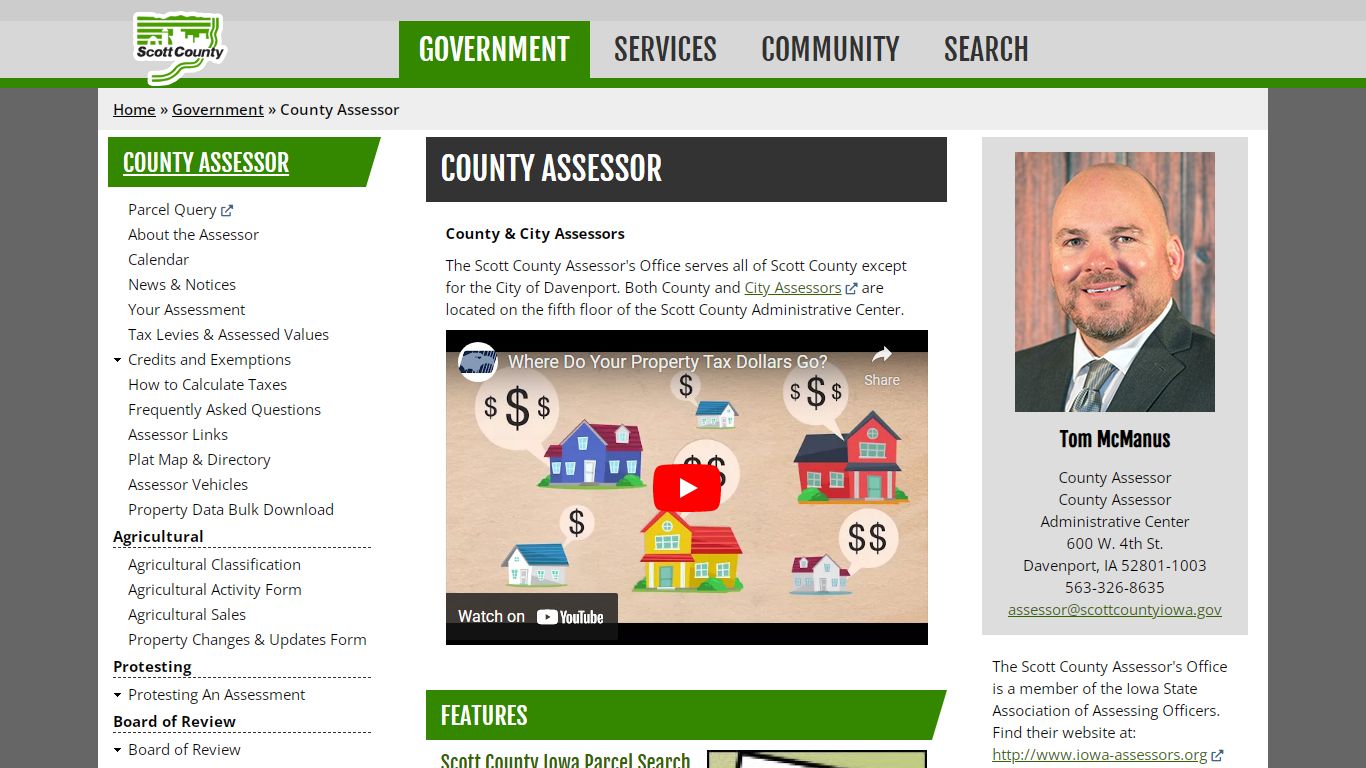 County Assessor | Scott County, Iowa